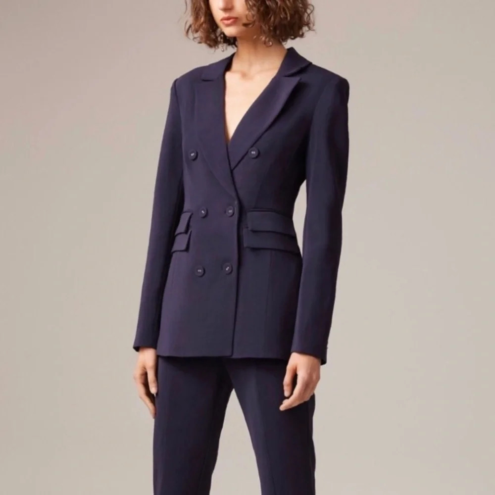 C/MEO COLLECTIVE Navy Blazer Double Breasted‎ Medium